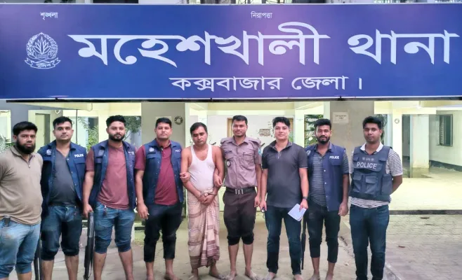 মহেশখালীতে পুলিশের অভিযানে যুবলীগ নেতা কাশেম গ্রেফতার