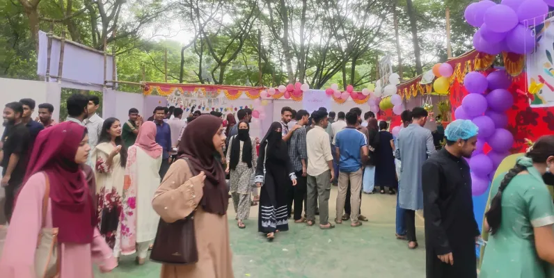 শ্রেণিকক্ষের জ্ঞান কাজে লাগিয়ে কুবিতে ফিন্যান্স অ্যান্ড ব্যাংকিং বিভাগের শিক্ষার্থীদের উদ্যোক্তা মেলা