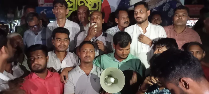 আ.লীগের নৈরাজ্যের প্রতিবাদে ইসলামপুরে বিএনপির বিক্ষোভ মিছিল