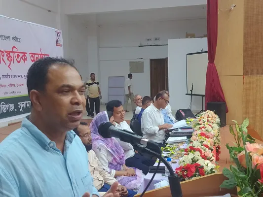 সুনামগঞ্জে কবি,গীতিকার ও সুরকারদের স্মৃতি ধরে রাখতে ইন্সটিটিউট প্রতিষ্ঠার উদ্যোগ নেওয়া হবে—কয়ছর আহমেদ এমপি