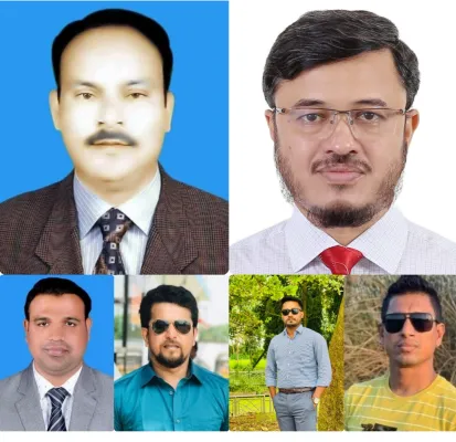 পেকুয়া ক্রীড়া সংস্থার সভাপতি রফিকুল ইসলাম, সম্পাদক ছাফওয়ানুল করিম