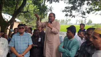 ঠাকুরগাঁও-১ আসনের উপনির্বাচনে রুহিয়া পশ্চিম ইউনিয়নে গণসংযোগ ও পথসভা করেছেন মির্জা ফয়সল আমিন 