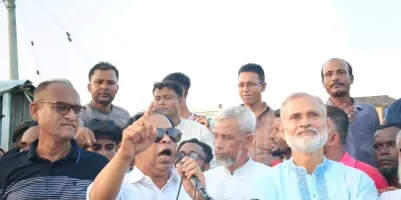 শান্তিগঞ্জে বিএনপির বিক্ষোভ মিছিল ও পথসভা
