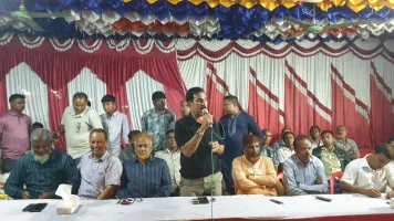 রুহিয়ায় দুর্গাপূজার মণ্ডপ পরিদর্শন, সনাতন ধর্মাবলম্বীদের সঙ্গে বিএনপি নেতাদের শুভেচ্ছা বিনিময়